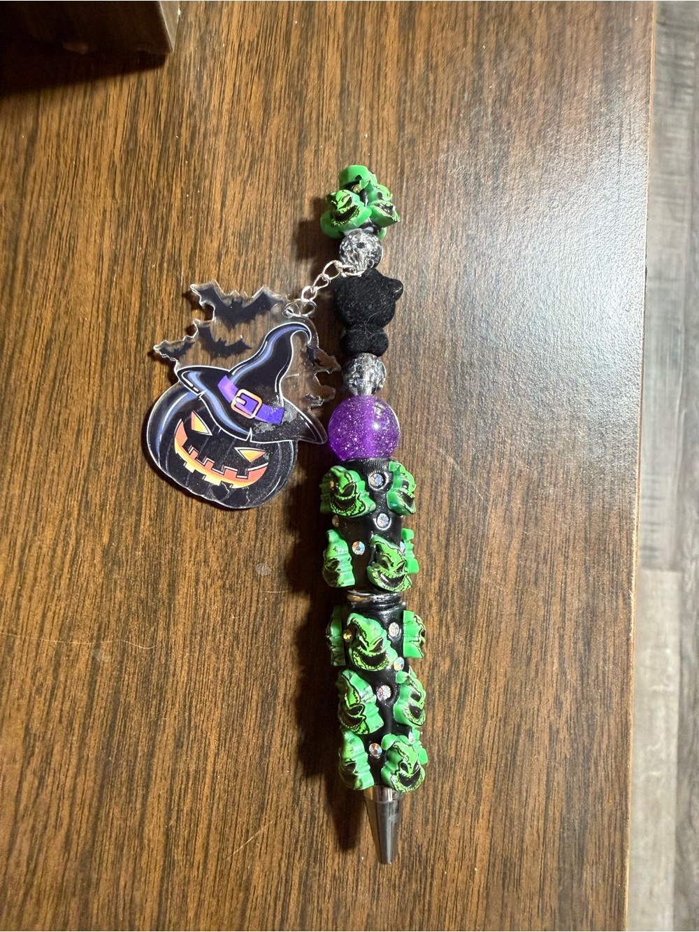 Green & Purple Halloween  Pen